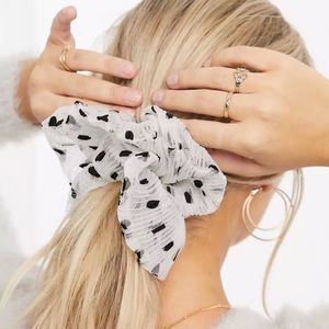 Polka Dot Scrunchie